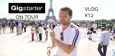 Gigstarter on Tour in Parijs