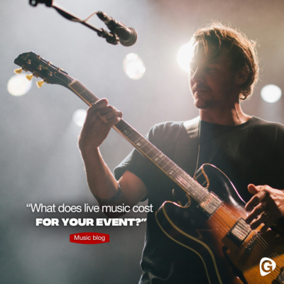 Wat kost livemuziek voor je evenement?