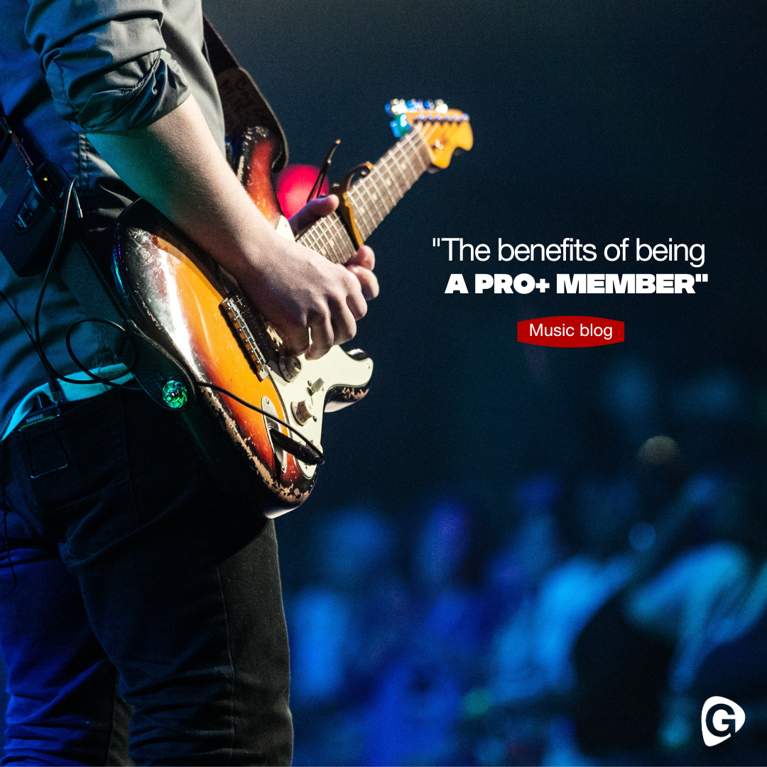 Pro Member Color The benefits of being a PRO+ member | Gigstarter