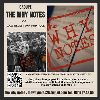The WHY NOTES, Jazz, Soul, Blues band