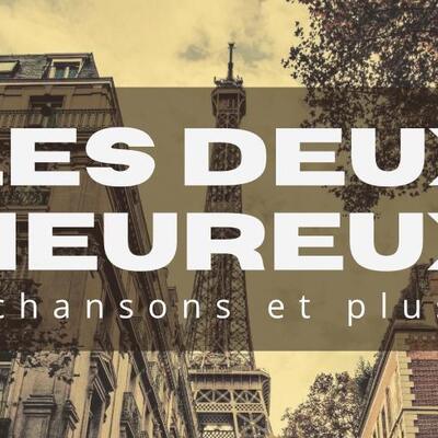 Les Deux Heureux - chansons et plus!, Chanson, Pop, Akoestisch band